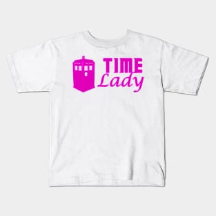 Time Lady Kids T-Shirt